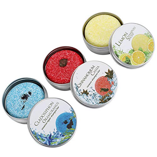 Ucradle Shampoo Bar, 100% Natural Vegan Hair Shampoo Bar Varias Plantas Essence Hand Shampoo Bar, Apto para todo tipo de cabello