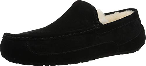 UGG Male Ascot Slipper, Black, 13 (UK)