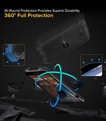 Ulefone Armor X6 Teléfono Moviles Resistentes, Android 9.0 5.0 ”IP68 Impermeable Móvil Antigolpes Todoterreno, Dual SIM, 2GB + 16GB, 5MP+8MP, 4000mAh Batería, Desbloqueo Facial GPS Naranja