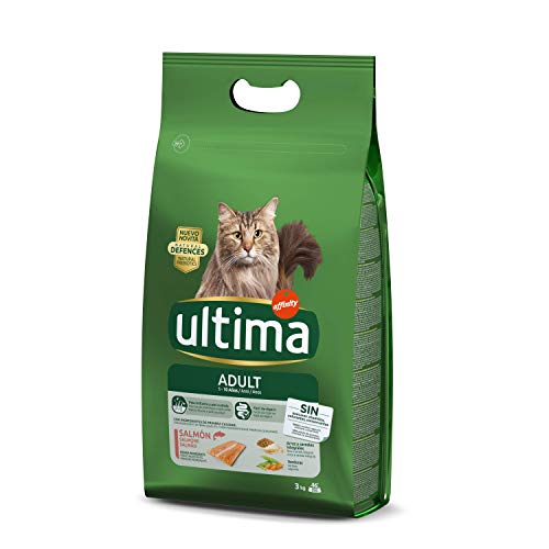 Ultima Pienso para Gatos Adulto con Salmón - 3kg