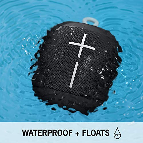 Ultimate Ears WONDERBOOM - Altavoz Bluetooth impermeable con conexión, Negro y gris