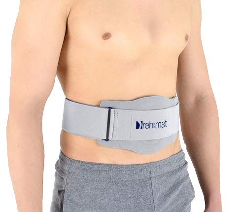 Umbilical Hernia Belt, espuma EVA termoformada, almohadilla de silicona anatómica (Mini PAD)