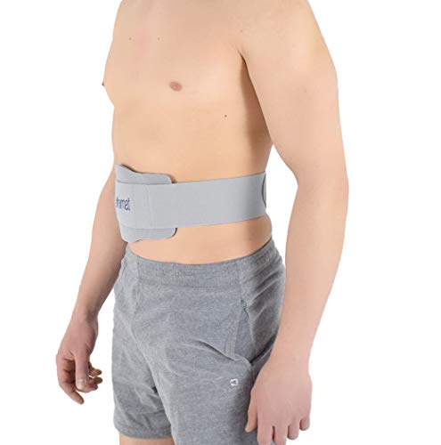 Umbilical Hernia Belt, espuma EVA termoformada, almohadilla de silicona anatómica (Mini PAD)