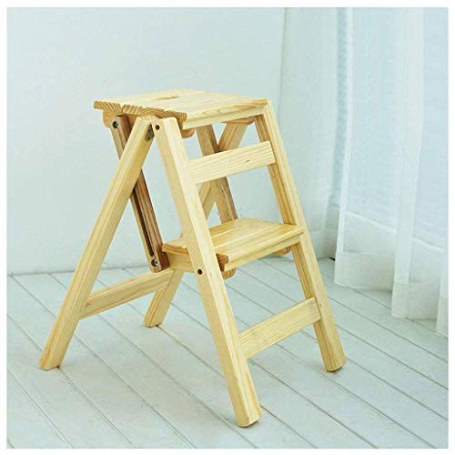 Un Marco Escalera Plegable telescópica Extensión Extensible Escaleras portátiles Plegables Escaleras Interiores al Aire Libre Capacidad de Carga de 330 Libras para Cocina al Aire Libre