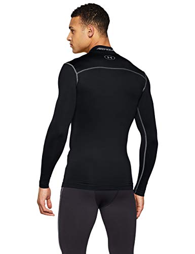 Under Armour Coldgear Armour Mock Camiseta De Manga Larga, Hombre, Negro (Black/Steel 001), L