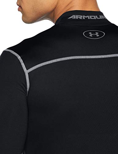 Under Armour Coldgear Armour Mock Camiseta De Manga Larga, Hombre, Negro (Black/Steel 001), L