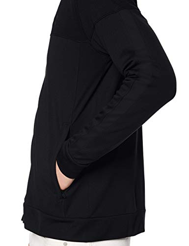Under Armour Sportstyle Pique Track Jacket Chaqueta, Hombre, Negro (Black/Black 001), L