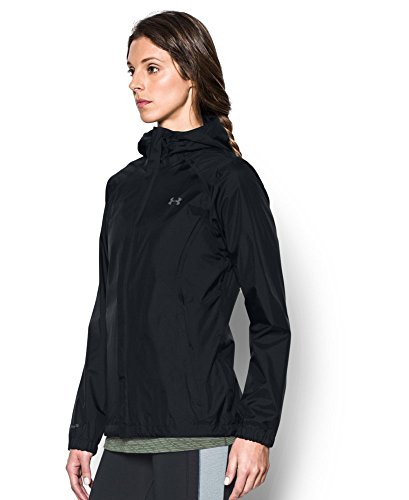 Under Armour UA Bora Jacket Chaqueta, Mujer, Negro (Black), SM