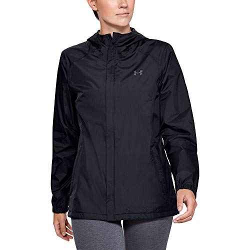 Under Armour UA Bora Jacket Chaqueta, Mujer, Negro (Black), SM