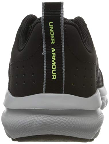 Under Armour UA GS Assert 8, Zapatillas de Running Unisex Niños, Negro (Black/Steel/X-Ray), 36 EU