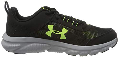 Under Armour UA GS Assert 8, Zapatillas de Running Unisex Niños, Negro (Black/Steel/X-Ray), 36 EU