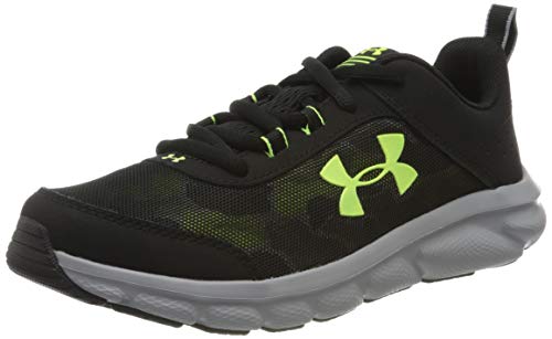 Under Armour UA GS Assert 8, Zapatillas de Running Unisex Niños, Negro (Black/Steel/X-Ray), 36 EU