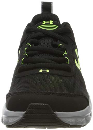 Under Armour UA GS Assert 8, Zapatillas de Running Unisex Niños, Negro (Black/Steel/X-Ray), 36 EU