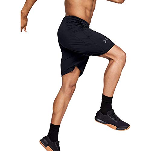 Under Armour UA RAID 8 Shorts, pantalón corto Hombre, Negro (Black/Graphite (001)), 2XL