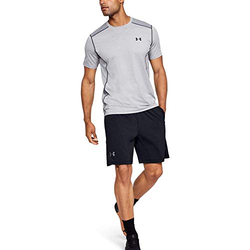 Under Armour UA RAID 8 Shorts, pantalón corto Hombre, Negro (Black/Graphite (001)), 2XL