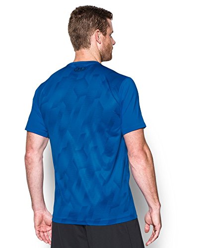 Under Armour UA Raid SS Camiseta Deporte, Hombre, Azul (Blue Marker), XL