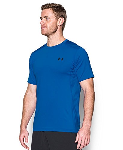 Under Armour UA Raid SS Camiseta Deporte, Hombre, Azul (Blue Marker), XL