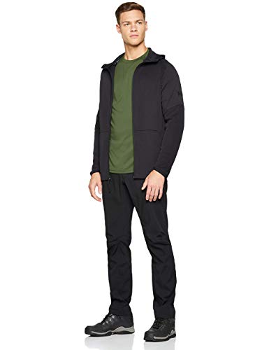 Under Armour UA Tactical Tech Camiseta Masculina, Camiseta Transpirable, Ancha Camiseta de Manga Corta Que se Seca rápidamente, Marine Od Green/Clear (390), MD