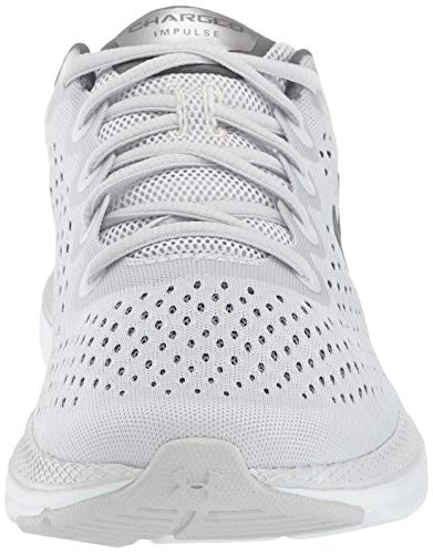 Under Armour UA W Charged Impulse, Zapatillas de Running para Mujer, Gris (Halo Gray 101), 36.5 EU