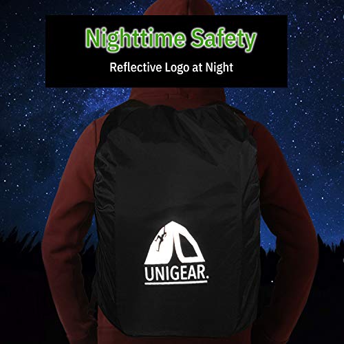 Unigear Funda Impermeable para Mochila 15~80L Cubierta de Bolsa Bolso Protector de Lluvia para Camping Senderismo Excursionismo