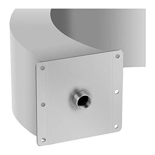 Uniprodo Cascada para Piscina Fuente con Base Uni_Water_13 (Aleación De Acero Inoxidable 304, Resistente Al Cloro y Al Agua Salada, Ancho: 30 cm)