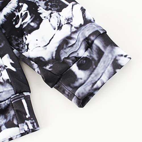 Unisex Sudaderas 3D película digital terror dibujos animados pareja casual sudadera suéter superior para hombres mujeres 2 L