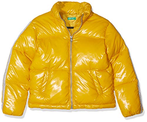 United Colors of Benetton Colors G2 Abrigo, Rojo (Senape 246), 82 (Talla del Fabricante: 1Y) para Niñas