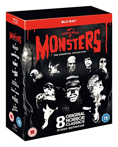 Universal Classic Monsters: The Essential Collection (8 Blu-Ray) [Edizione: Regno Unito] [Reino Unido] [Blu-ray]