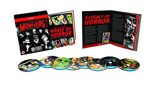Universal Classic Monsters: The Essential Collection (8 Blu-Ray) [Edizione: Regno Unito] [Reino Unido] [Blu-ray]