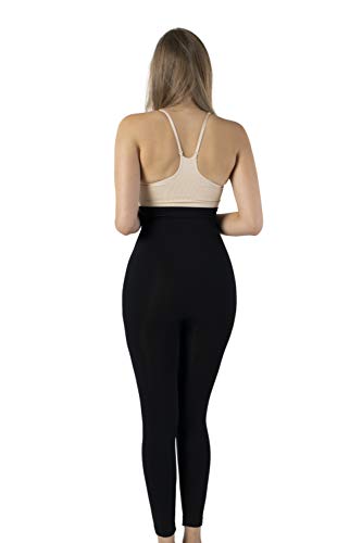 UnsichtBra Leggings de Mujer moldeadores (sw_2400) (XL (48-54), Negro)