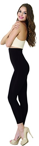 UnsichtBra Leggings de Mujer moldeadores (sw_2400) (XL (48-54), Negro)