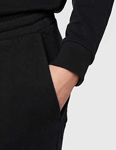 Urban Classics Ladies Long Sleeve Terry Jumpsuit Mono Largo, Negro (Black 00007), S para Mujer