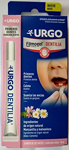 Urgo Dentilia Filmogel primeros dientes calma y suaviza con ingredientes naturales 10 ml