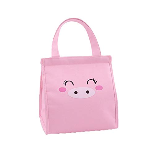 URIBAKY @ Bolsa De Almuerzo PortáTil, Plegable, Con Aislamiento TéRmico, Para Viajes Y Picnic ExpresióN Linda Comida O Almuerzo Escolar Bolsa De Refrigerio