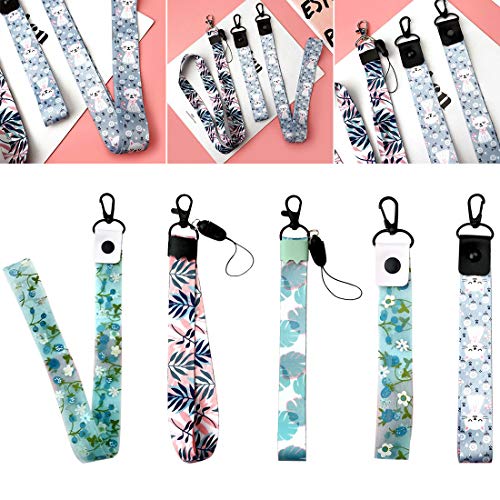 uu19ee Correa del teléfono móvil Flor Lanyard Correa para el Cuello para Llaves ID Card S For USB Badge Holder DIY Cuerda para Colgar