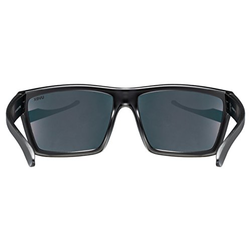 Uvex LGL 29 Gafas de Ciclismo, Unisex Adulto, Negro/Rojo, Talla Única