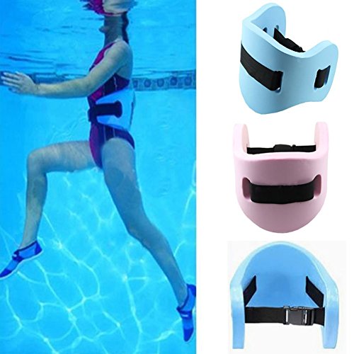 Uxradg flottant Swim Tour de taille en mousse Ceinture adultes enfants protégés Aide à l'entraînement en mousse Tableau pour enfants Sports, bleu