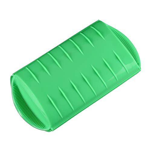 Uyuke Silicona Vapor Cuenco Horno de microondas Cesta de Silicona Cesta de Vapor Resistente al Calor Utensilios de Cocina