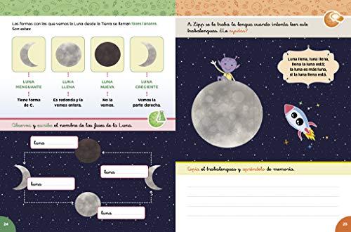 Vacaciones en el espacio - 2º de primaria: Cuadernos de vacaciones por proyectos (Juega y aprende)