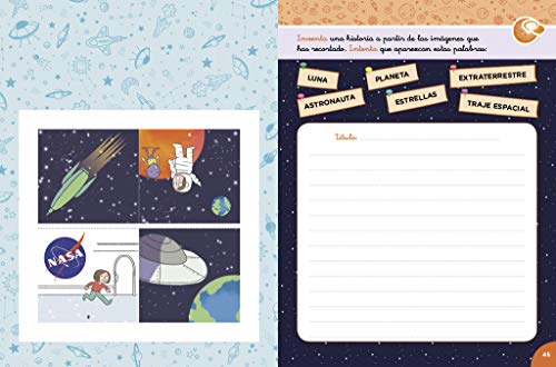 Vacaciones en el espacio - 2º de primaria: Cuadernos de vacaciones por proyectos (Juega y aprende)