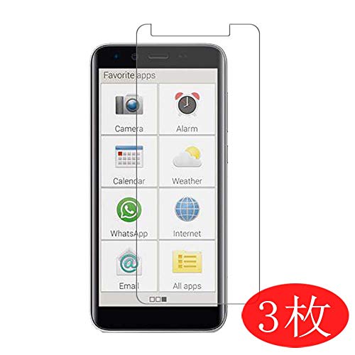 VacFun 3 Piezas HD Claro Protector de Pantalla para Emporia Smart 3 Mini, Screen Protector Sin Burbujas Película Protectora (Not Cristal Templado)