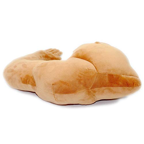 VACHICHI - Almohada para el cuerpo del hombre muscular, para novio, marido, esposo, amigo, broma, regalo de broma para cumpleaños, día de San Valentín