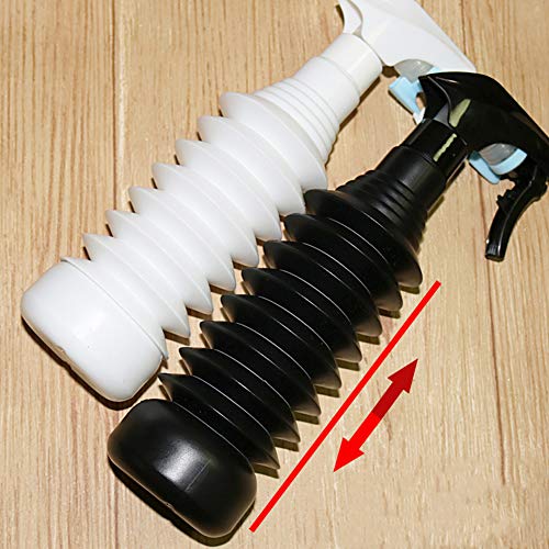 Vaciar Botellas del Aerosol Telescópica Plegable Durable Atomizador Recargable del De Los Aceites Esenciales, Productos De Limpieza, O Aromaterapia Blanca