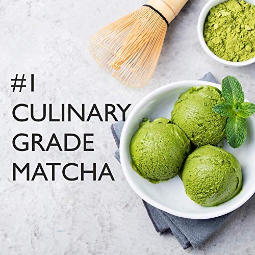 VAHDAM, polvo de té verde Matcha (50 g, 25 tazas), polvo de Matcha japonés puro y sin mezclar 100% certificado | 137x Anti-OXIDANTES | Aumenta la energía, el enfoque y el metabolismo.