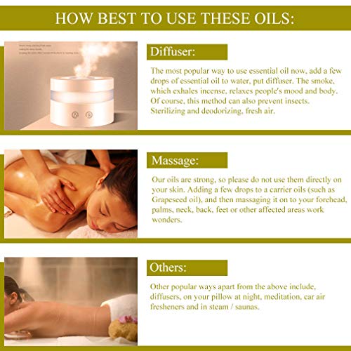 Vainilla Aceite esencial para difusor, grado terapéutico vainilla Aceite Esencial para humidificador, 100% puro vainilla aceite perfumado, 30ml vainilla Aceite Fragancia, vainilla Aceite para hogar