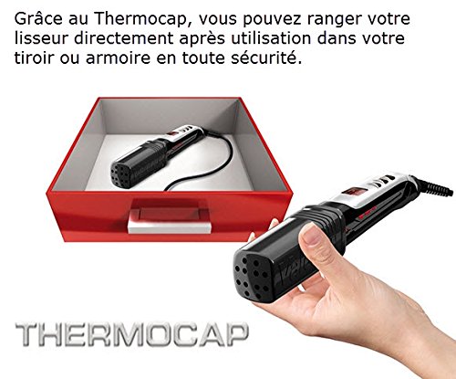 Valera - Plancha de pelo brillante Pro - Calidad salón