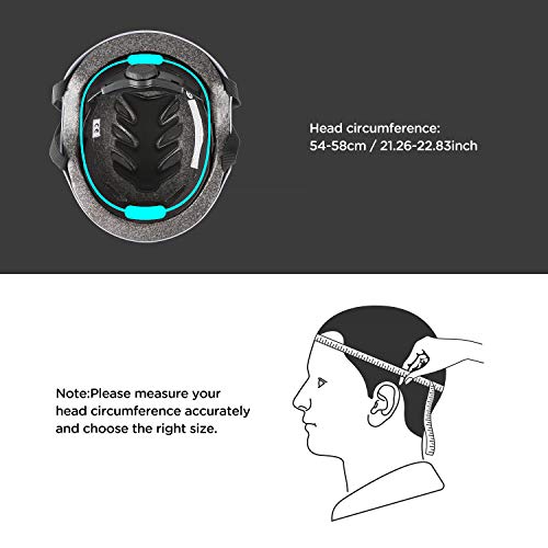 ValueTalks Casco Bicicleta Infantil con ajustador para Monopatín Patinaje BMX Esquiar,Apto para los niños de 5-16 años