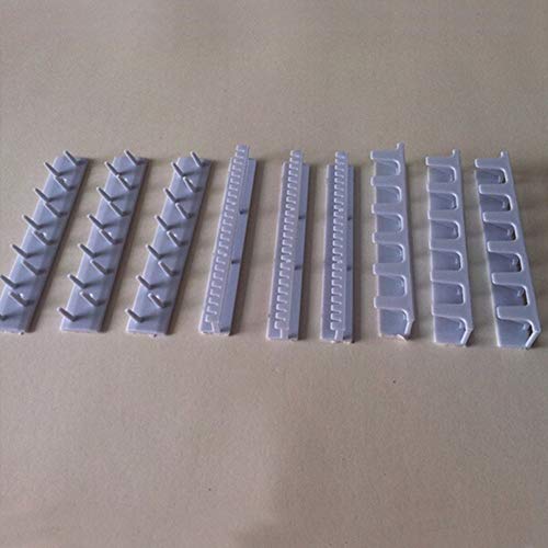 VALUEU Joyería Pantalla Rack 9-en-1 exhibición de joyería Organizador Adhesivo Pegar Pared Colgante Collar Percha