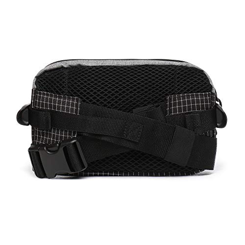 Vans Aliso II Hip Pack Heather Suiting-Negro, VN0A3I6CKHZ1, Talla única