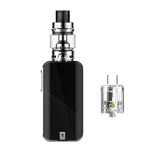 新品 	 Vaporesso Luxe-S Kit ，Cigarrillo Electrónico Vaping Kit 220W Box Mod Atomizador SKRR 8ml Tank E-Cig Vapor - Sin Nicotina y Sin E-líquido (Silver)